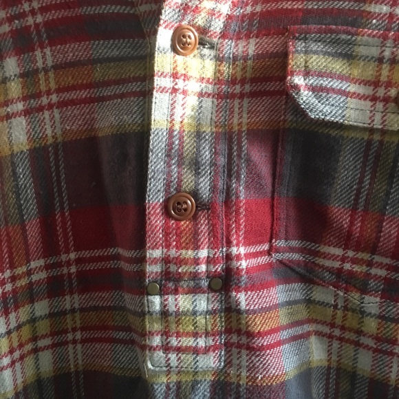 Rivet and Thread plaid popover flannel shirt - Picture 5 of 5